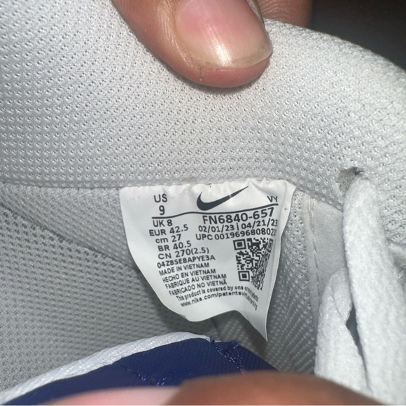 Nike Air Force 1 Low '07 LV8 Rubik's Cube Men's Shoes University Red FN6840-657 - Picture 9 of 9